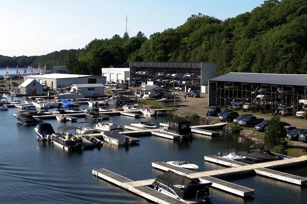 Gordon Bay Marine From the Water