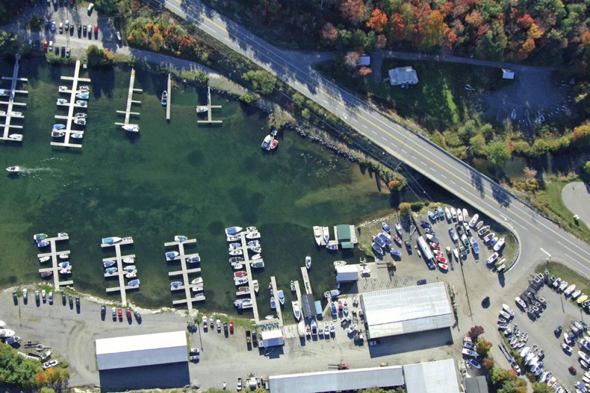 Gordon Bay Marine Aerial View