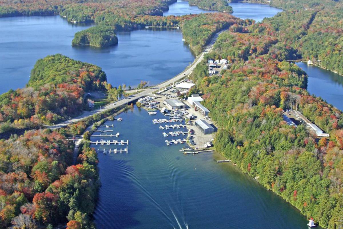 Gordon Bay Marine Aerial View